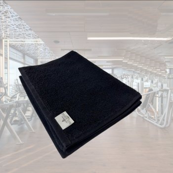 Spor Havlusu 30x100 Siyah 