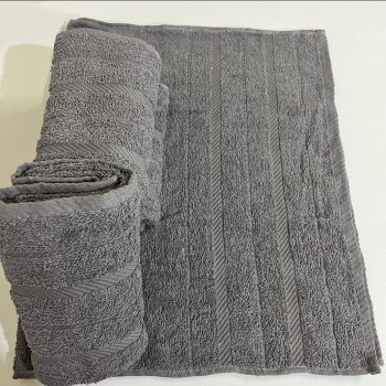 El Havlusu 50x80 Pamuk Çizgili Gri